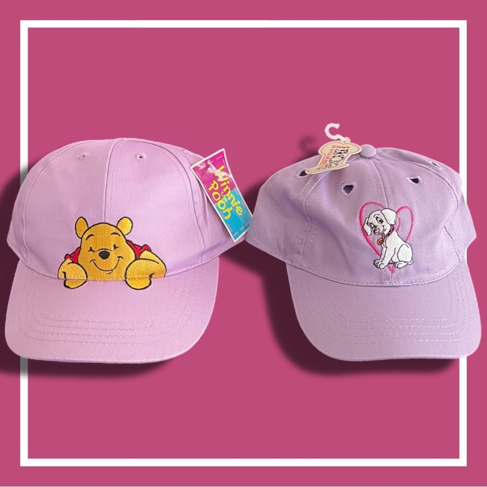 Deadstock Winnie the Pooh & 102 Dalmatians Hats